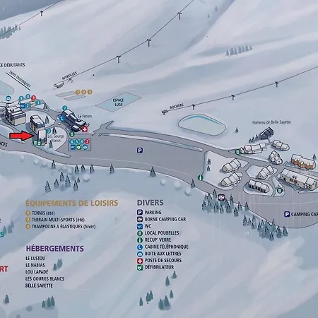 Neuf 4-6 Pers. Aux Pieds Des Pistes Apartmán Génos